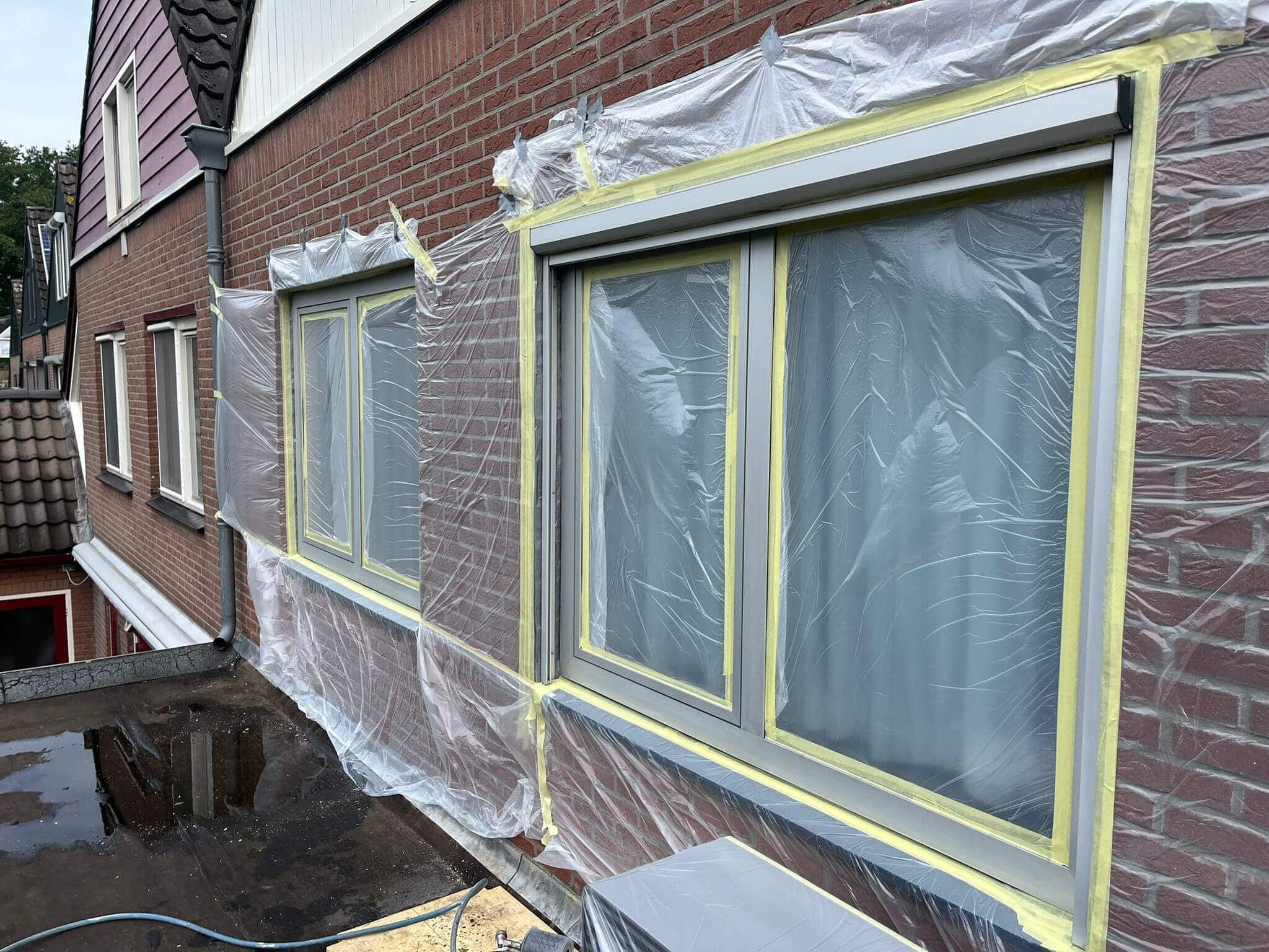Geanodiseerd aluminium spuiten